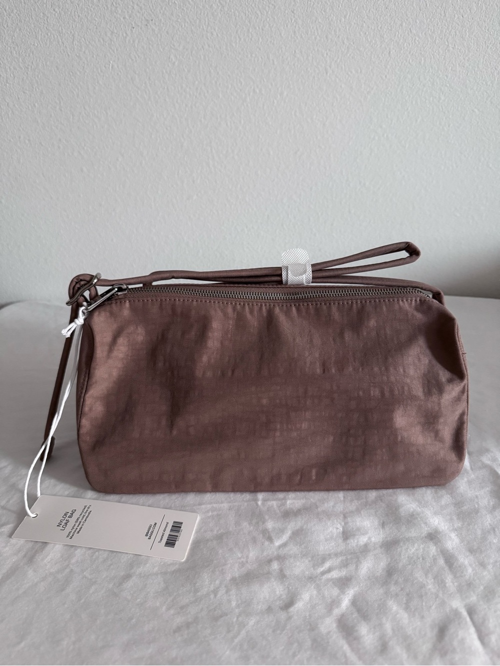 NWT Baggu Nylon Loaf Bag Toasted Almond